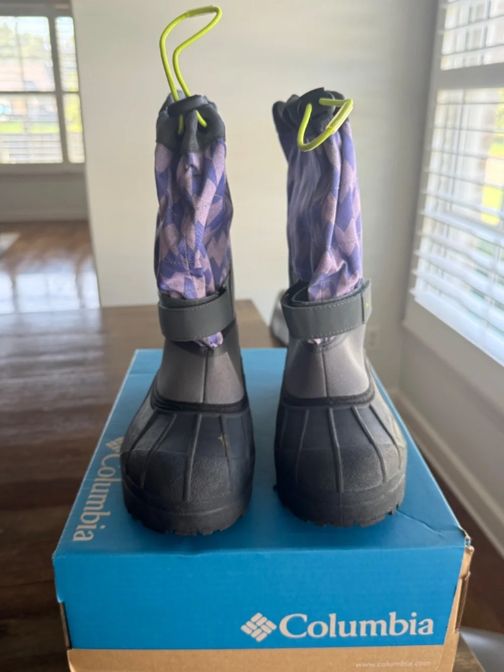 Youth Powerbug Plus II print snow boots